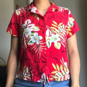 White Stag Hawaiian Top